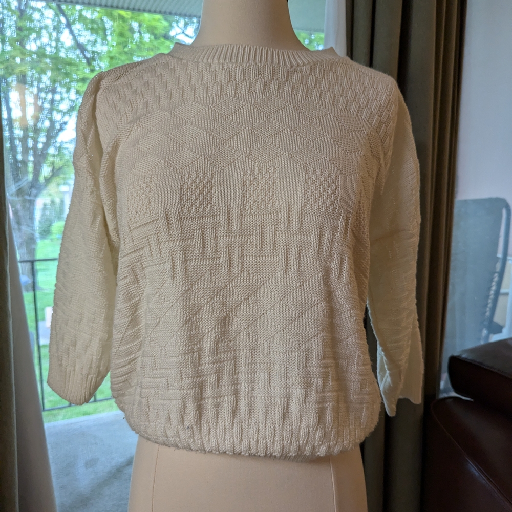 Elegant Cream Sweater